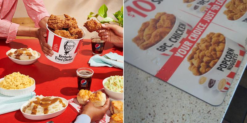 KFC Menu