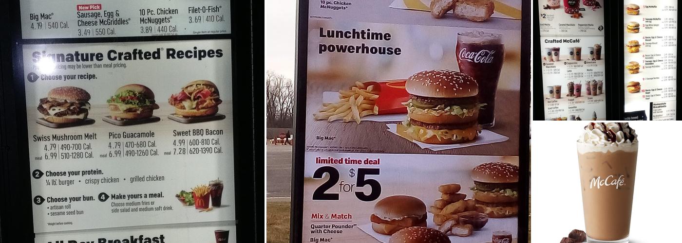 McDonald's Menu