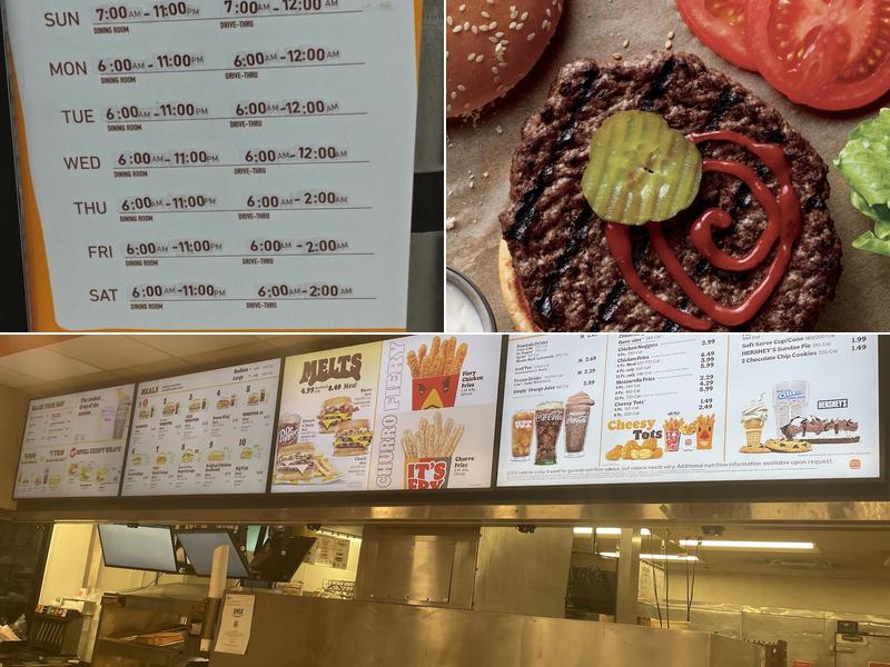 Burger King Menu