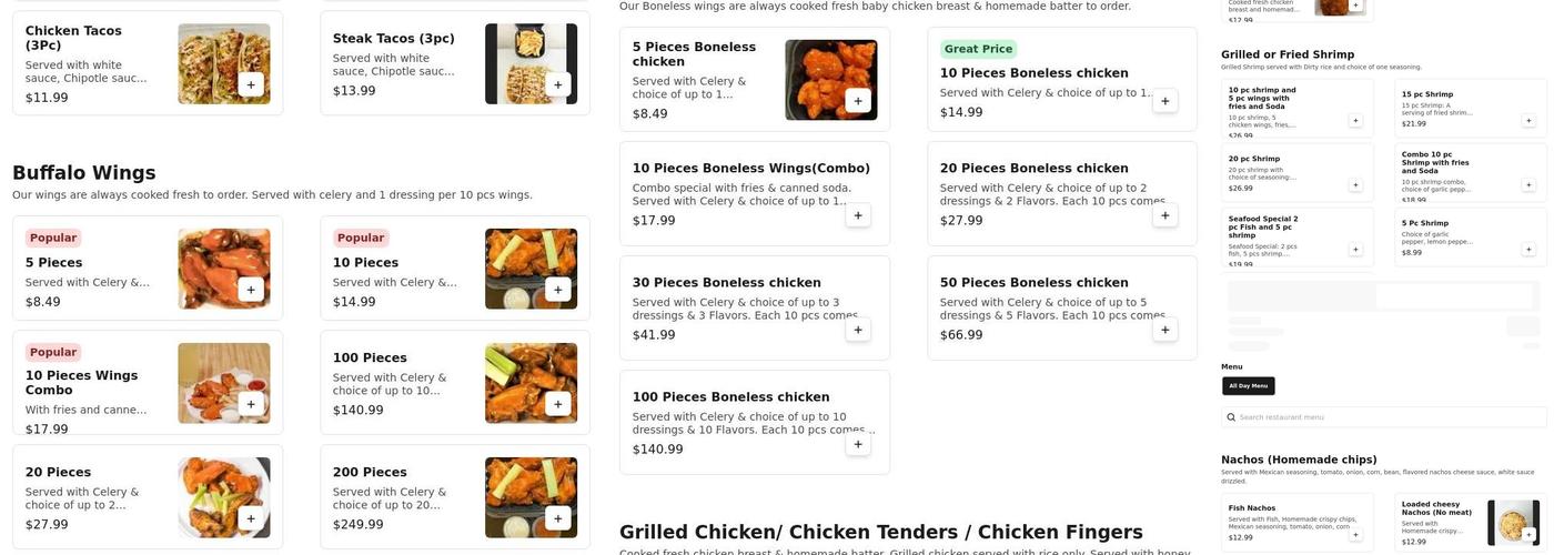 American Best Wings & Gyro (Halal) Menu