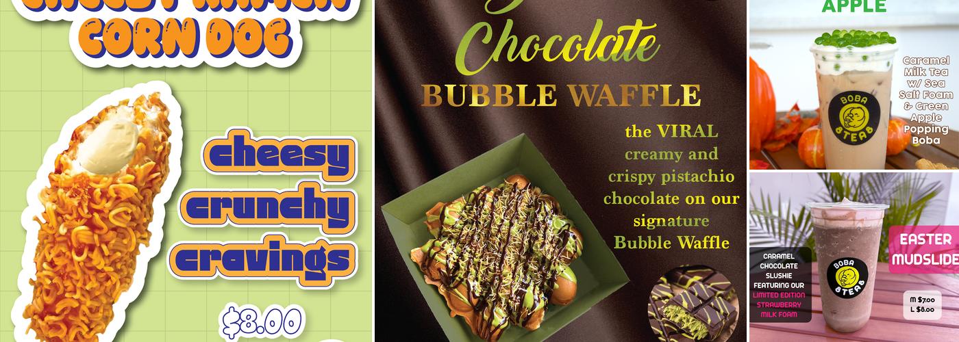 BOBA 8TEA8 Menu