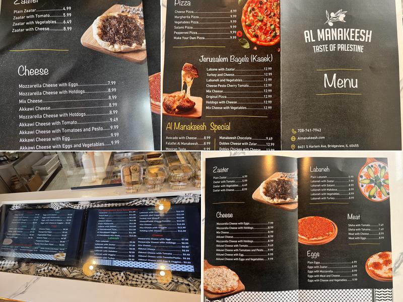 Al Manakeesh Menu