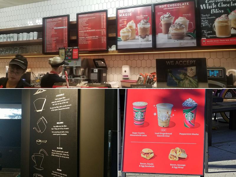Starbucks Menu