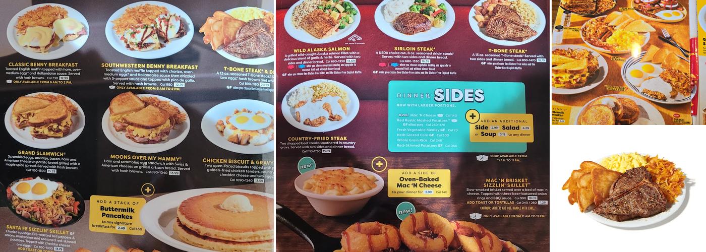 Denny's Menu