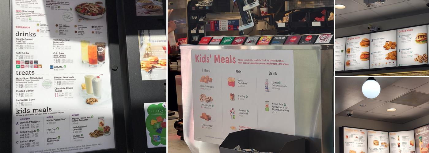 Chick-fil-A Menu