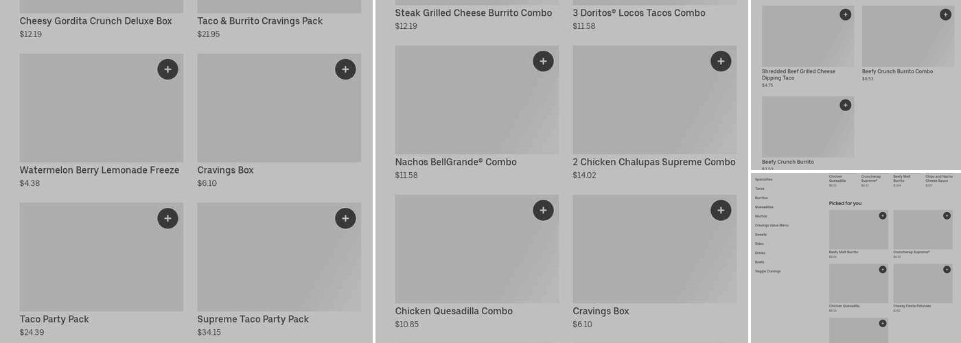 Taco Bell Menu