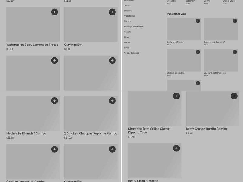Taco Bell Menu