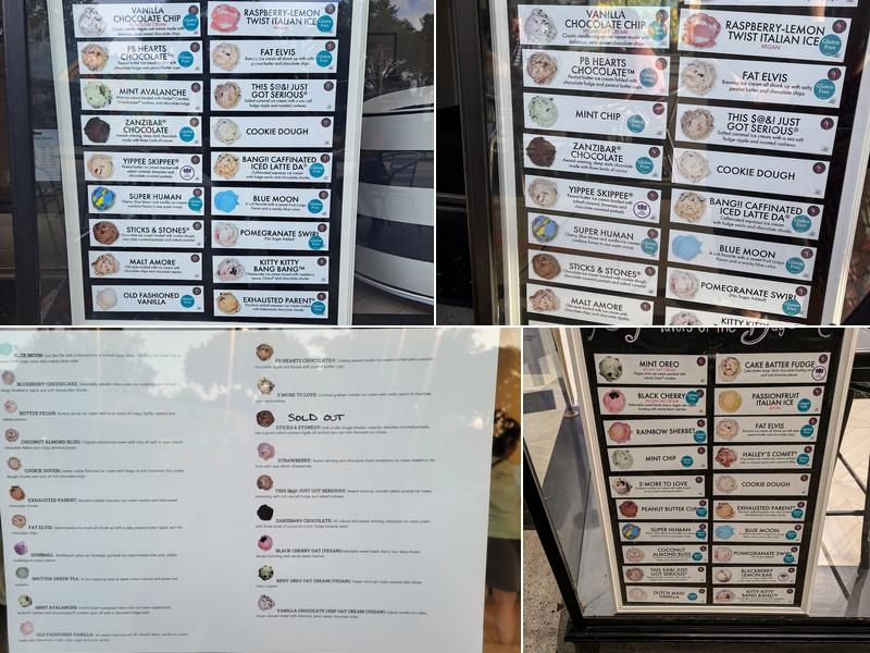 Parlor on Central Menu