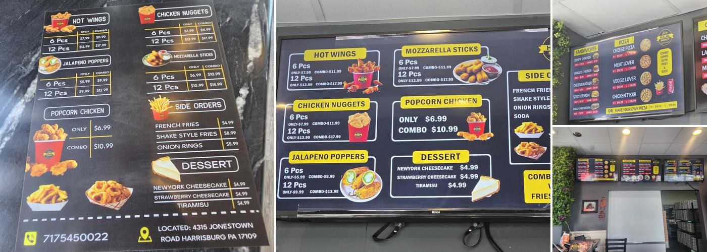 Halal Munch Menu