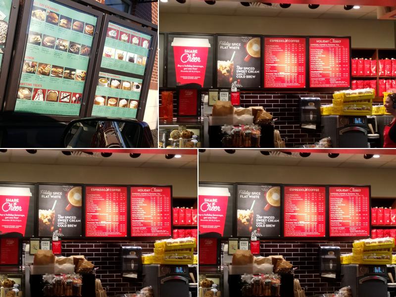 Starbucks Menu