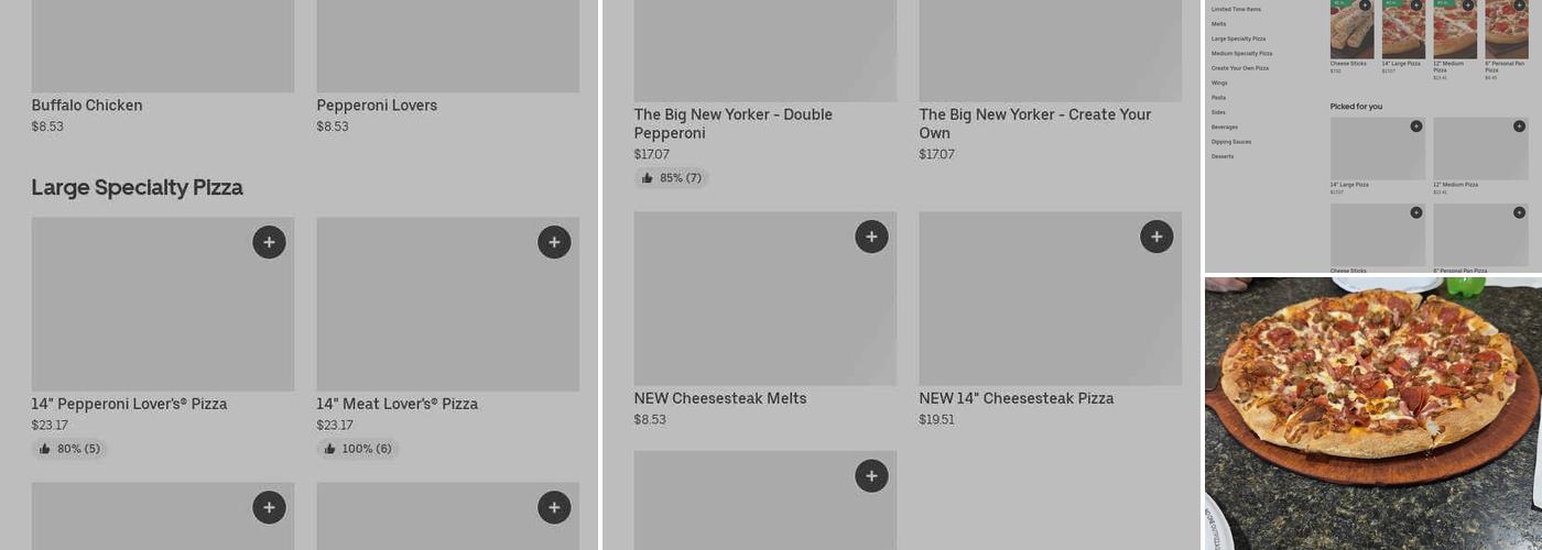 Pizza Hut Menu