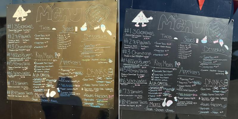 Fritaz Food Truck Menu