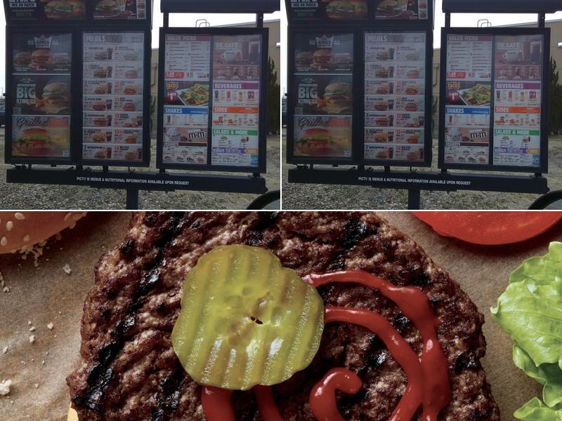 Burger King Menu