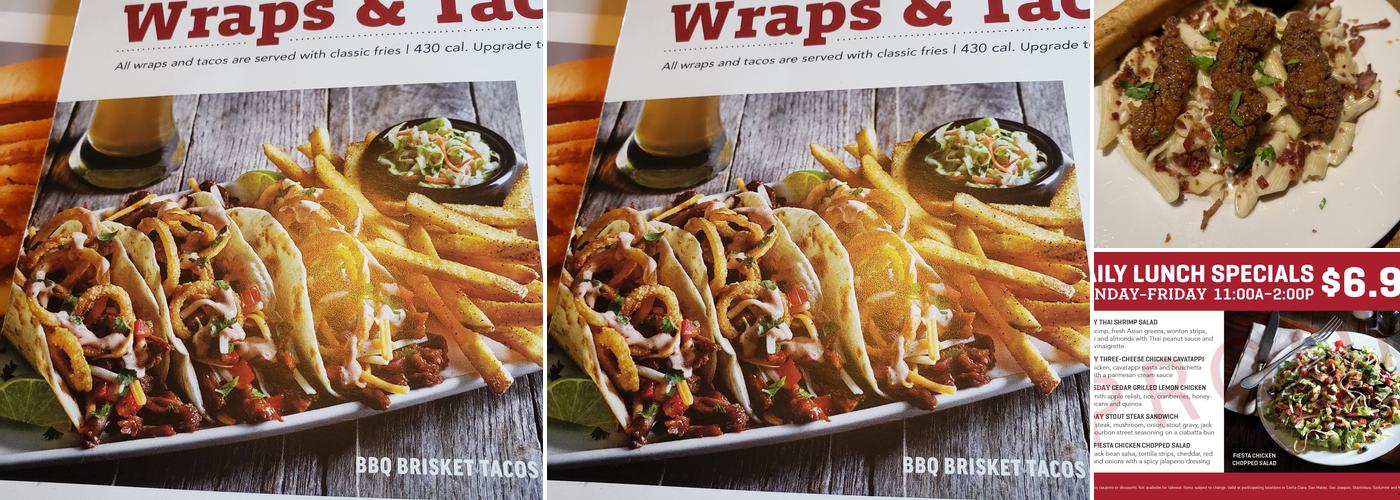 Applebee's Grill + Bar Menu