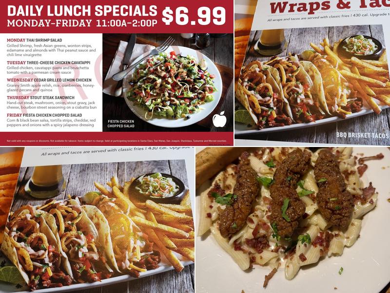 Applebee's Grill + Bar Menu