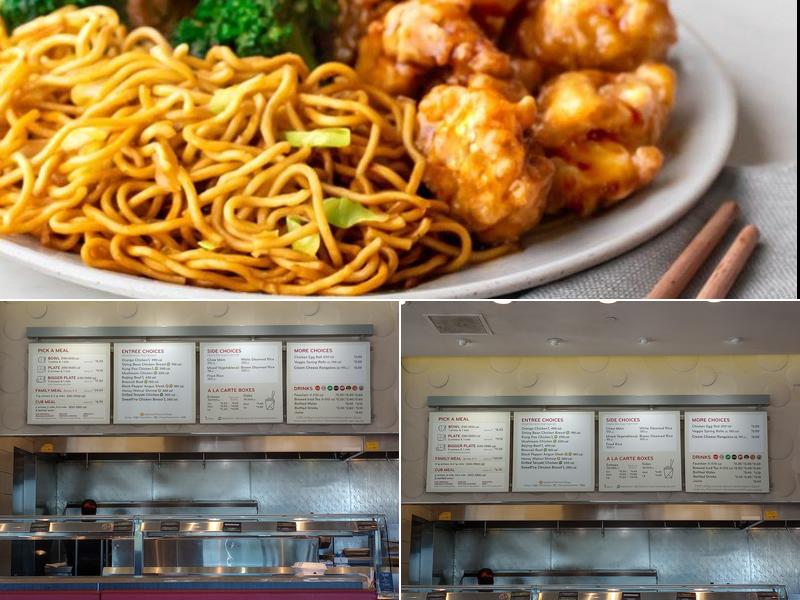 Panda Express Menu