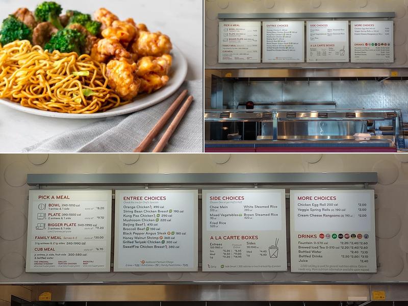 Panda Express Menu