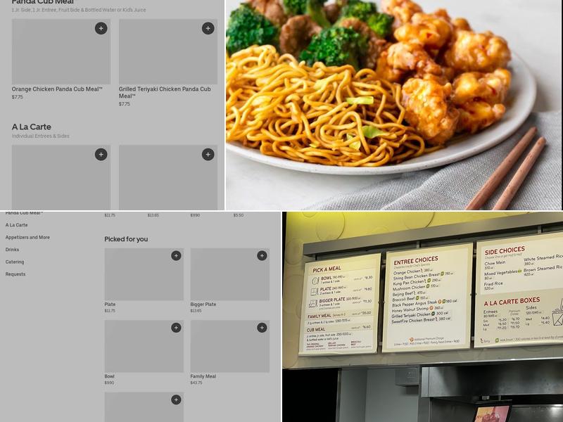 Panda Express Menu