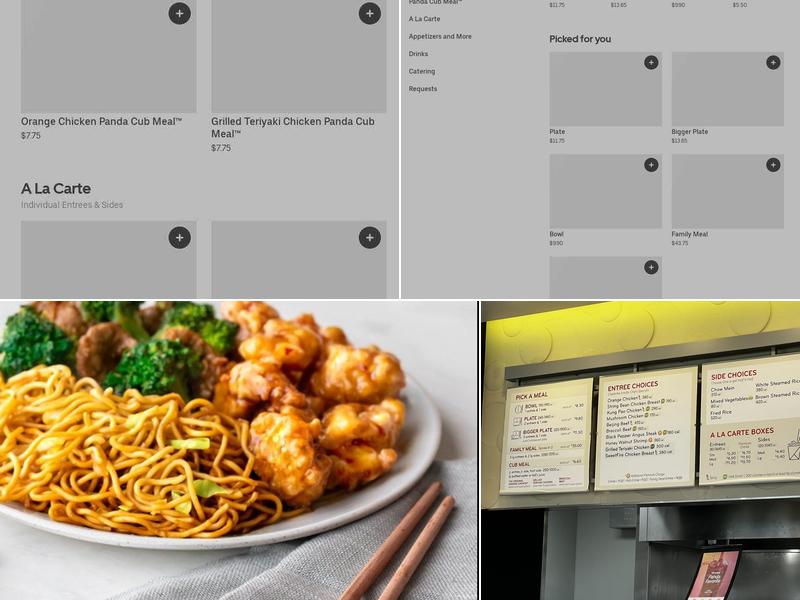 Panda Express Menu