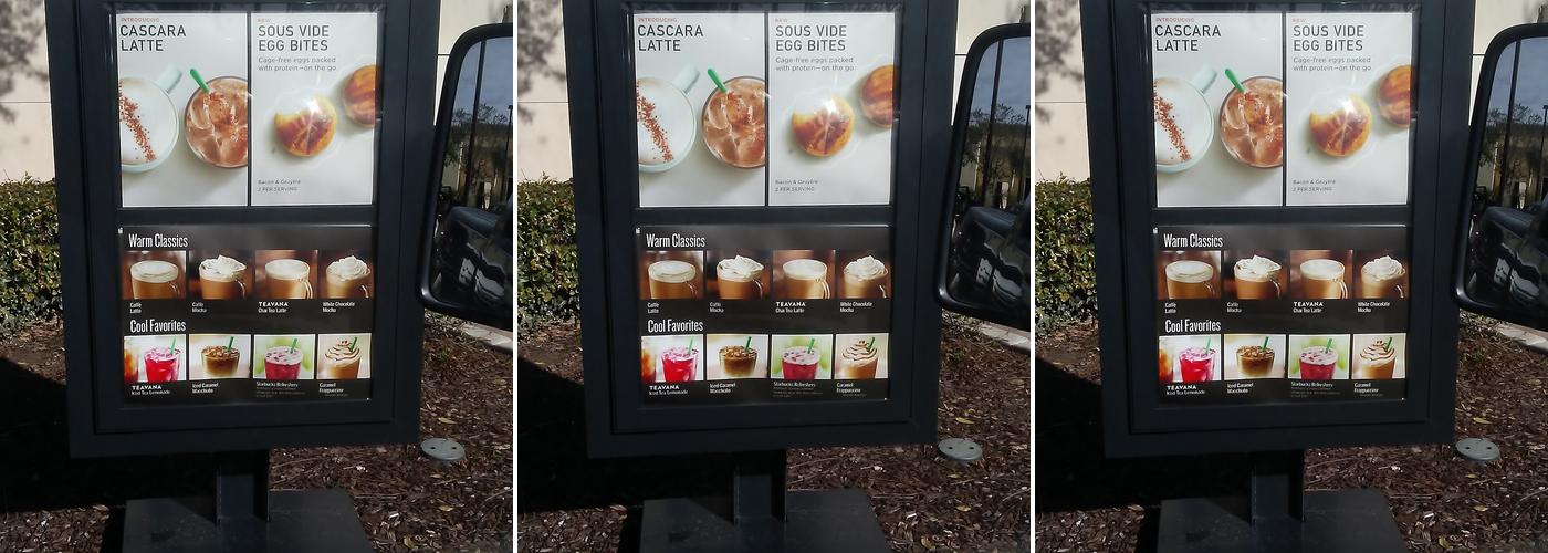 Starbucks Menu