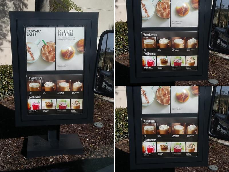Starbucks Menu