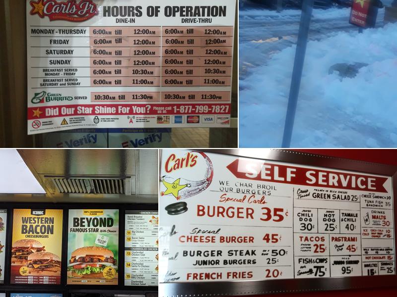 Carl’s Jr. Menu