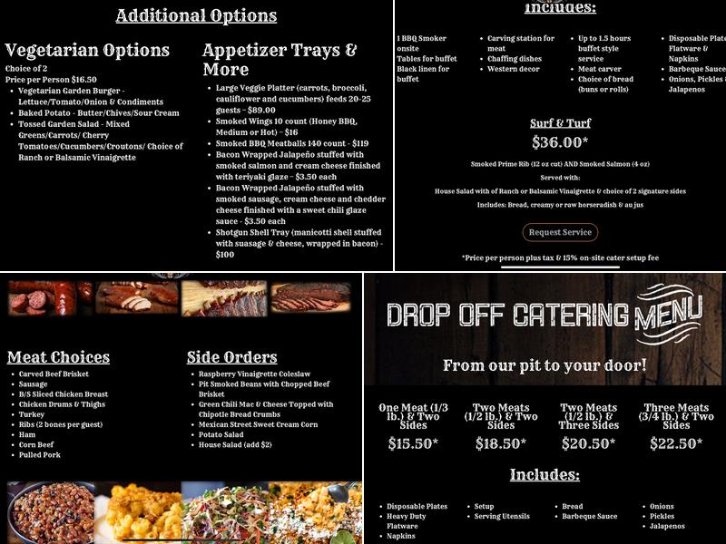 Up N Smoke BBQ Menu