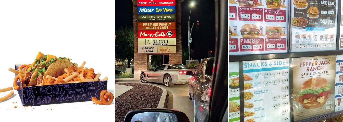 Jack in the Box Menu