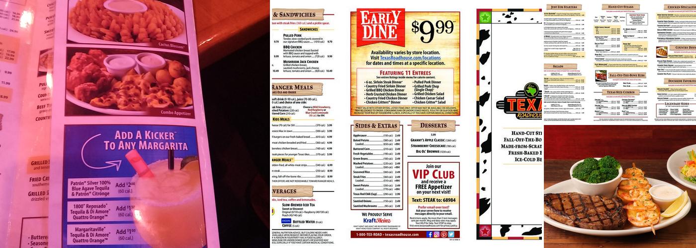Texas Roadhouse Menu