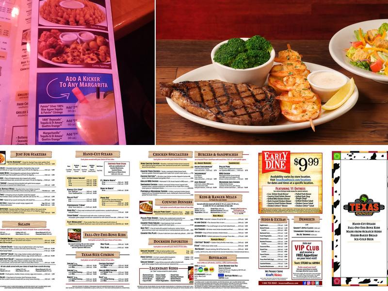 Texas Roadhouse Menu