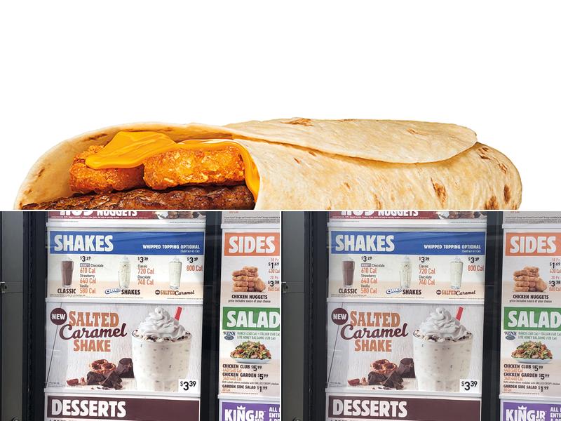 Burger King Menu