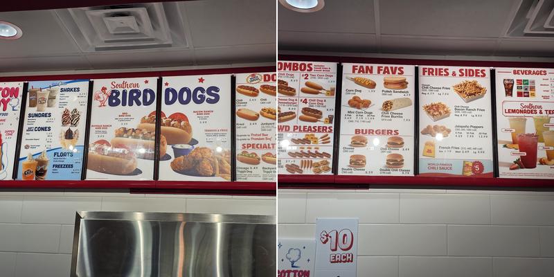 Wienerschnitzel Menu