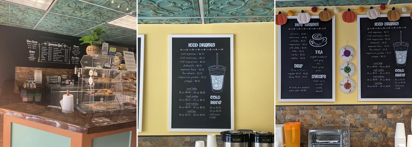 The Barista’s Touch Menu