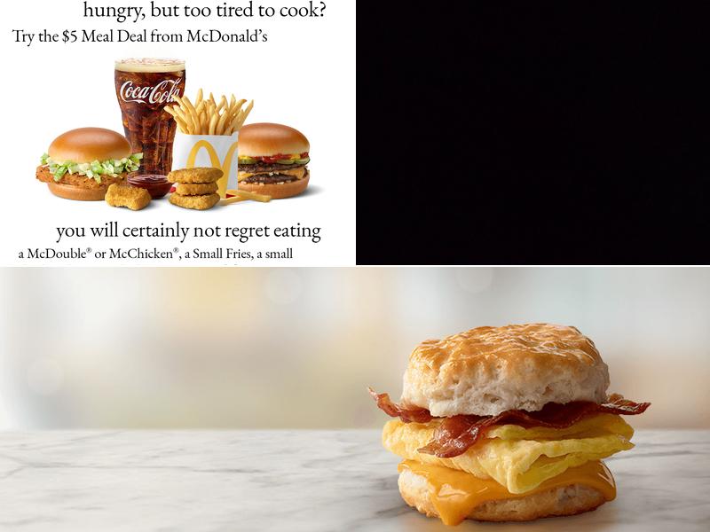 McDonald's Menu