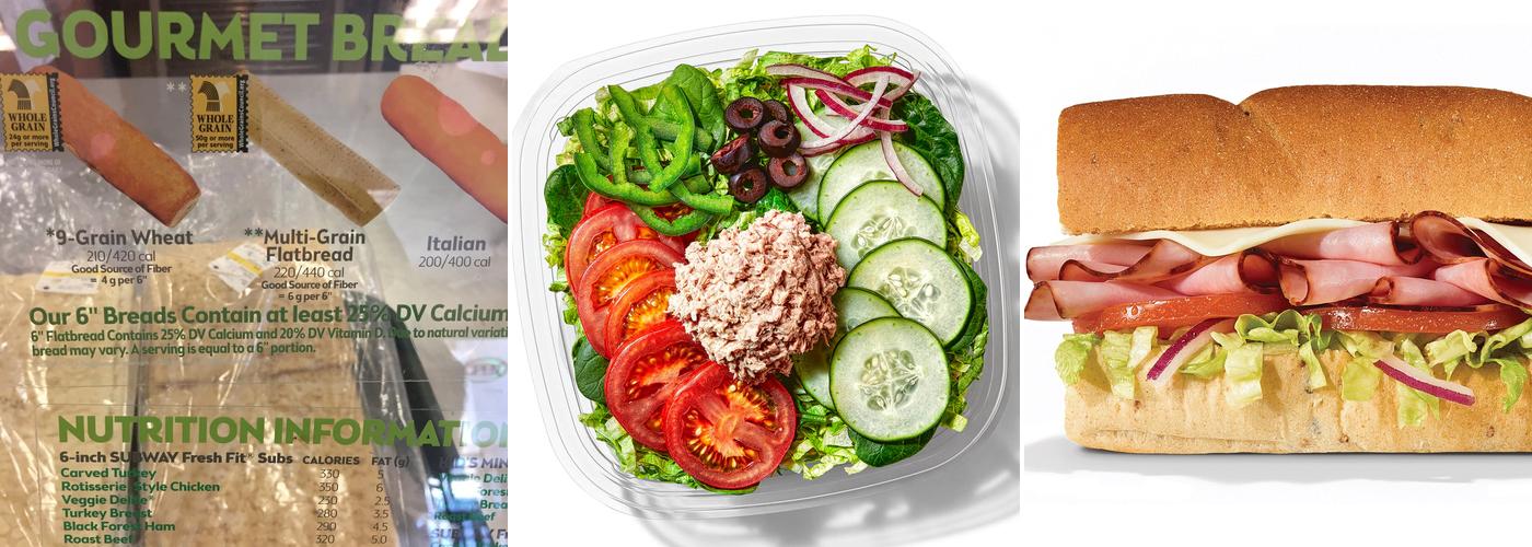 Subway Menu