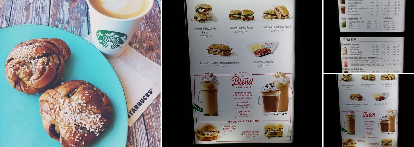 Starbucks Menu
