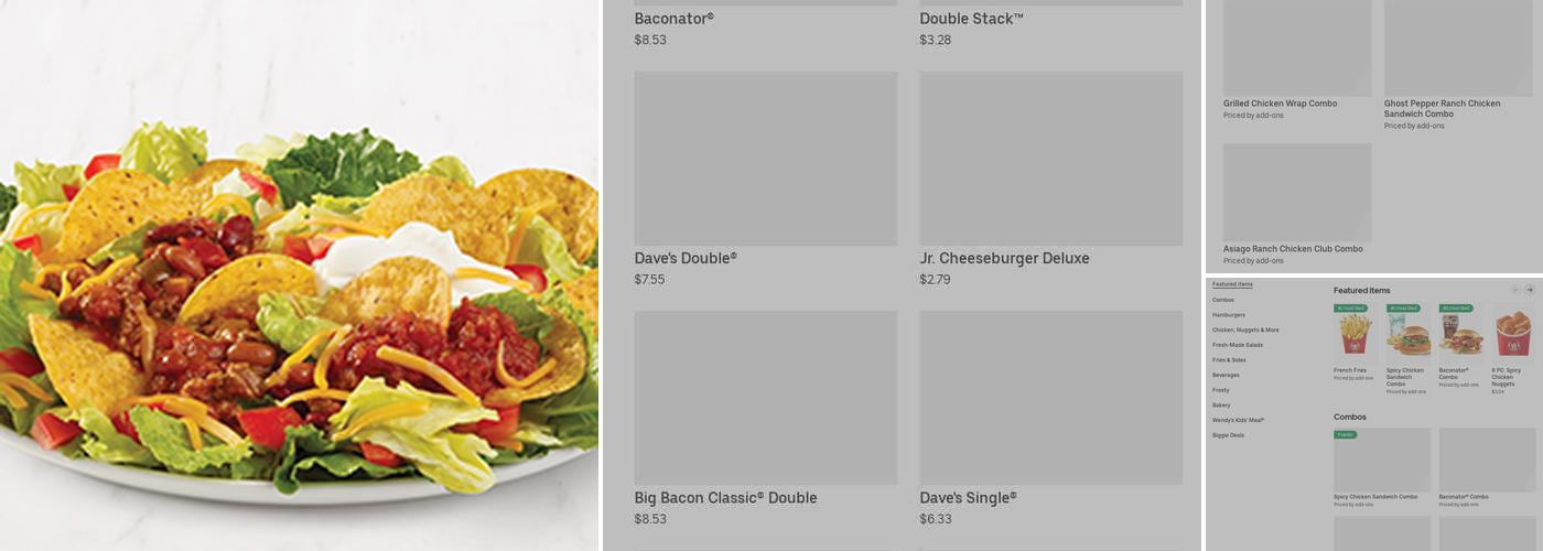 Wendy's Menu