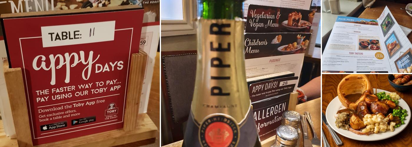 Toby Carvery Harlow Menu