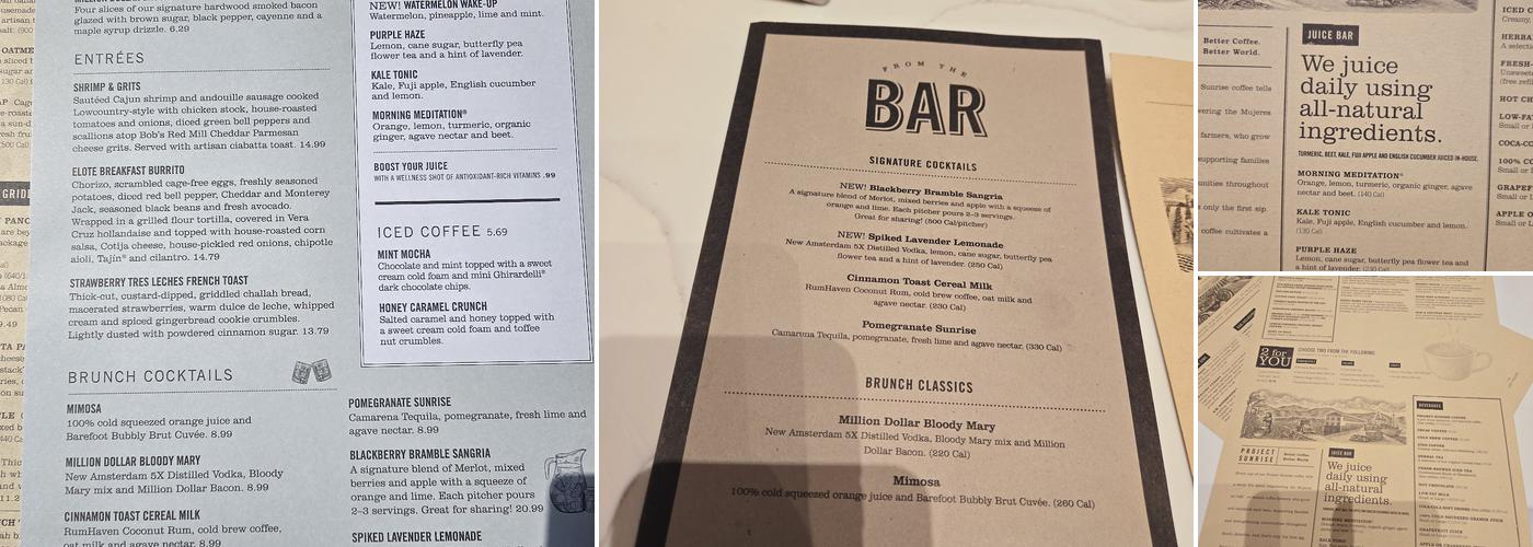 First Watch Menu
