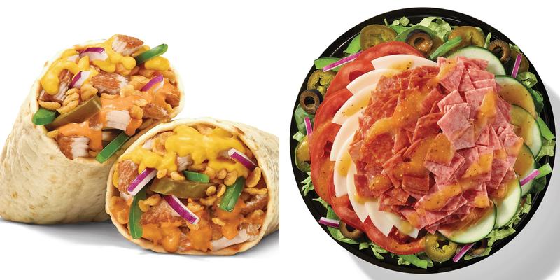 Subway Menu