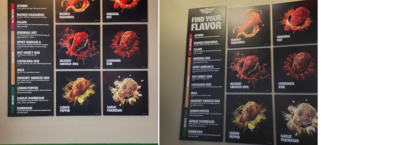 Wingstop Menu