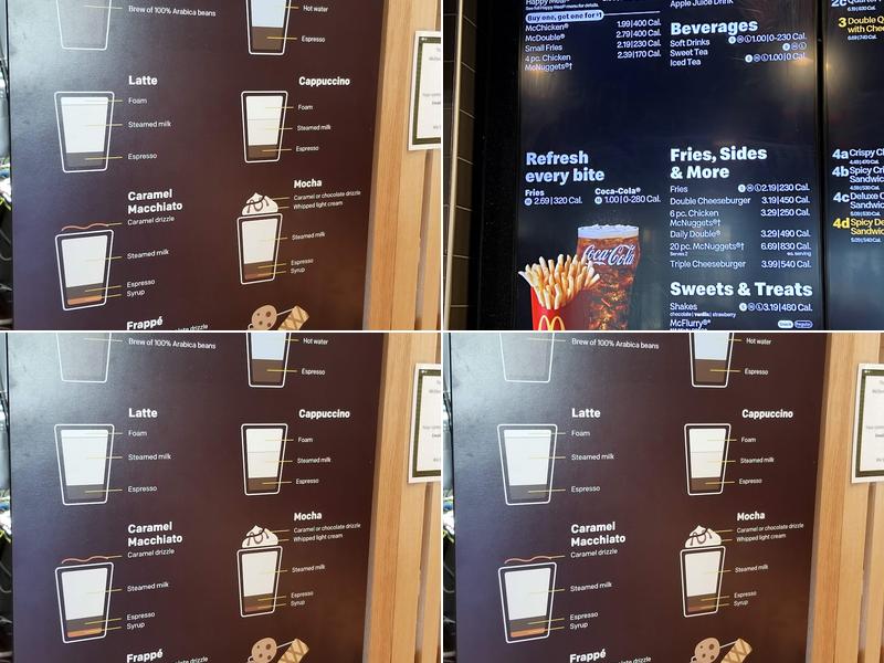 McDonald's Menu