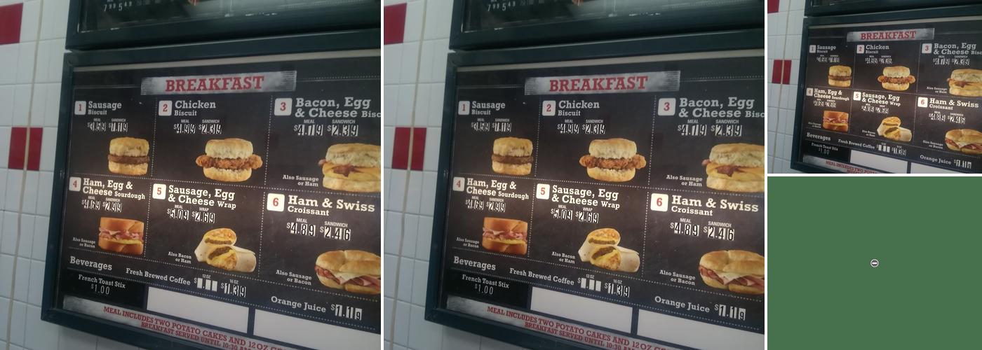 Arby's Menu