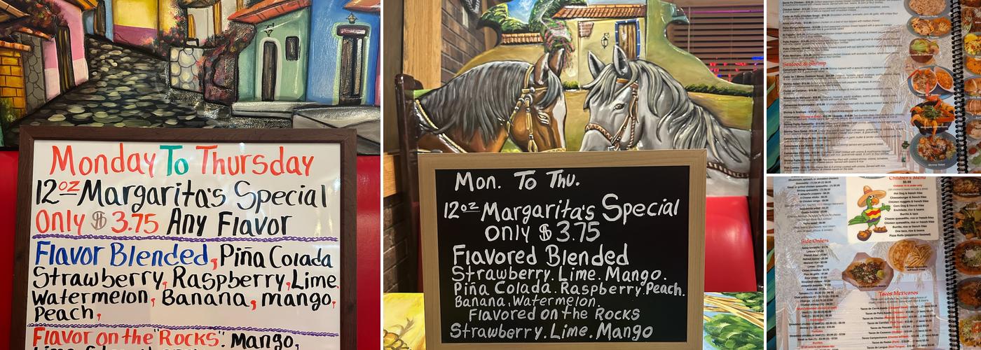 El Mazatlán Menu