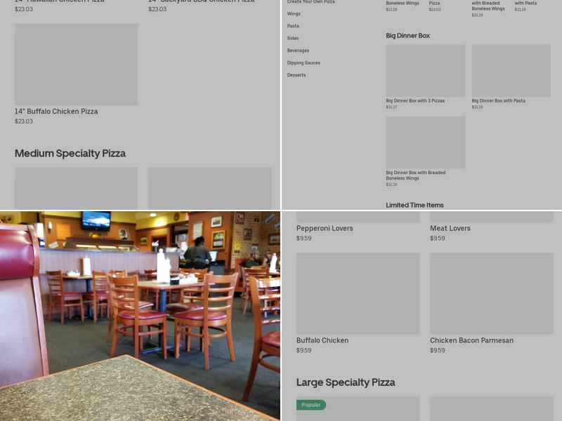 Pizza Hut Menu