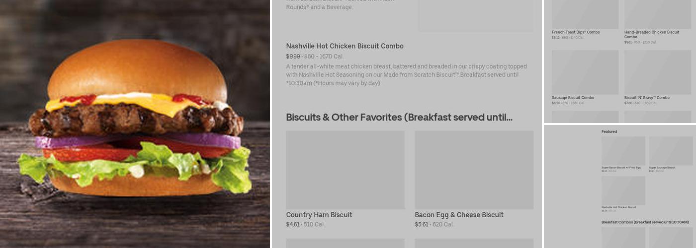 Hardee’s Menu