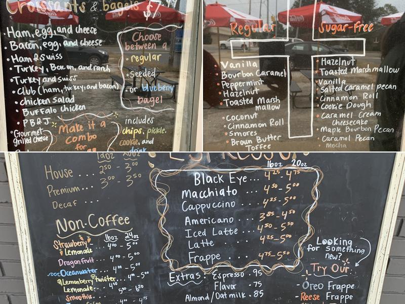 Elevated Grounds 2 Menu