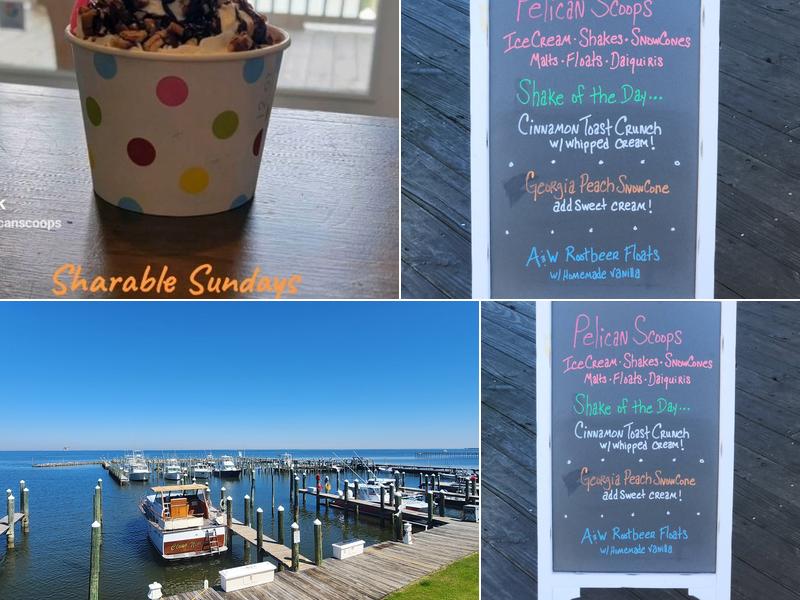 Pelican Scoops Ice Cream - Gulf Shores