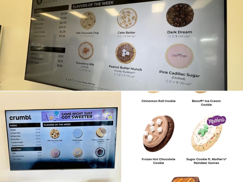 Crumbl Menu