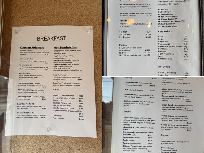 Carnitas Deli Restaurant Menu